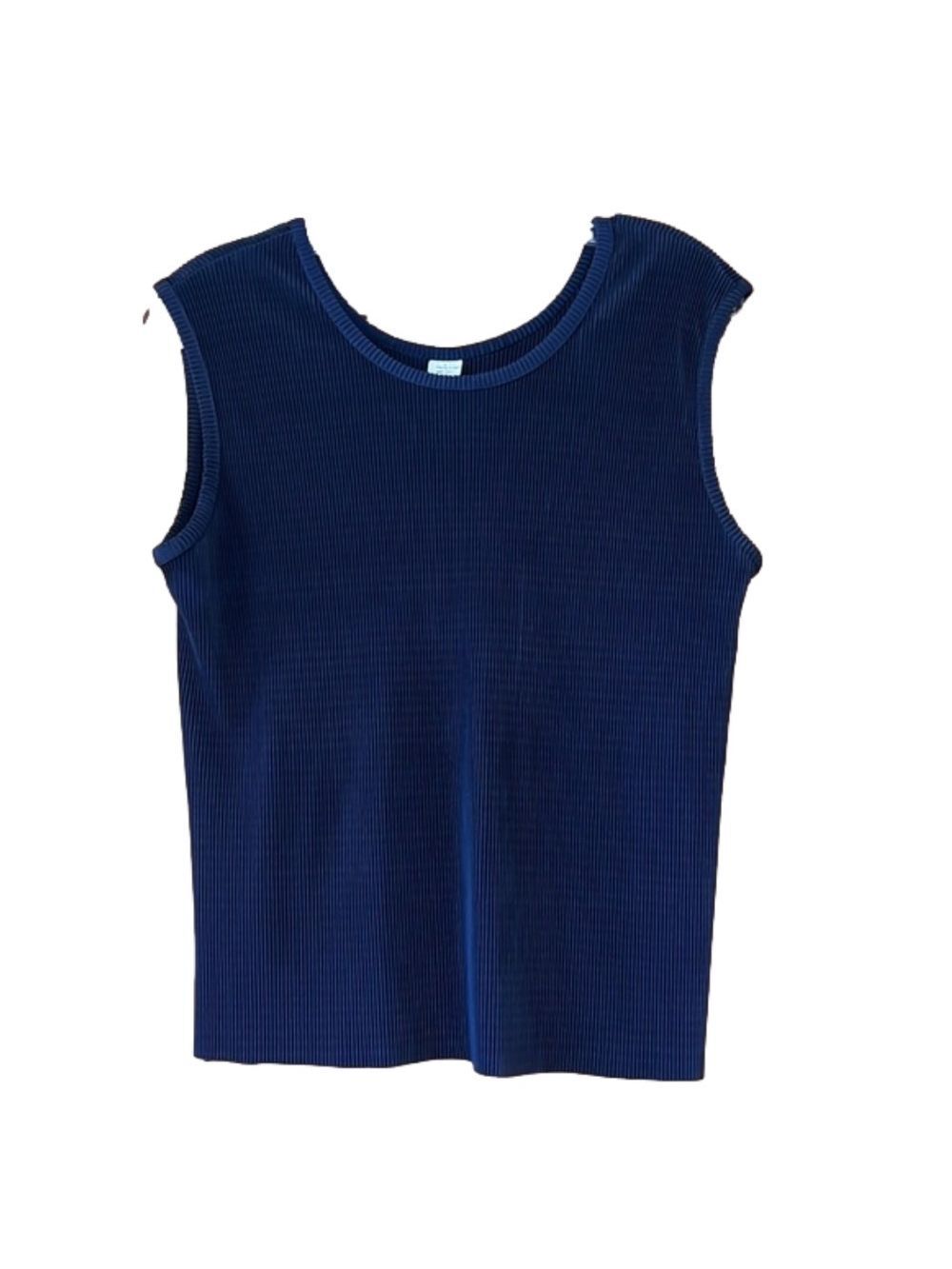 Maxima Blue Sleeveless Shirt